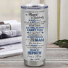 Personalized To My Nephew Tumbler From Aunt Uncle Stainless Steel Cup I Close My Eyes For But A Moment Wolf Nephew Birthday Gifts Graduation Christmas Travel Mug | siriusteestore