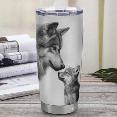 Personalized To My Nephew Tumbler From Aunt Uncle Stainless Steel Cup Just Do You Best Laugh Love Live Wolf Nephew Birthday Graduation Christmas Travel Mug | siriusteestore