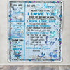 Personalized To My Niece Blanket From Aunt Auntie Uncle Bufterfly Never Forget That I Love You Niece Birthday Christmas Customized Bed Fleece Throw Blanket | siriusteestore