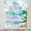 Personalized To My Niece Gifts Blanket Beach I Love You Forever From Aunt Auntie Uncle Niece Birthday Gifts Christmas Graduation Customized Fleece Blanket | siriusteestore