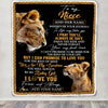 Personalized To My Niece Gifts Blanket From Aunt Auntie Wherever Your Journey In Life Lion Niece Birthday Gifts Christmas Customized Fleece Blanket | siriusteestore