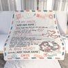 Personalized To My Niece Gifts Blanket From Aunt Uncle Long Distance Letter Blanket For Niece Birthday Gifts Graduation Christmas Customized Fleece Blanket | siriusteestore
