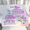 Personalized To My Niece Gifts Blanket From Aunt Uncle Wherever Your Journey In Life Dragonfly Niece Birthday Gifts Warm Customized Fleece Throw Blanket | siriusteestore