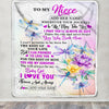 Personalized To My Niece Gifts Blanket From Aunt Uncle Wherever Your Journey In Life Dragonfly Niece Birthday Gifts Warm Customized Fleece Throw Blanket | siriusteestore