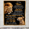 Personalized To My Niece Gifts Blanket From Uncle Wherever Your Journey In Life Lion Niece Birthday Gifts Christmas Customized Fleece Throw Blanket | siriusteestore
