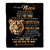 Personalized To My Niece Gifts From Aunt Auntie Blanket Old Lion Love You Niece Birthday Gifts Graduation Christmas Customized Fleece Throw Blanket | siriusteestore