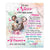 Personalized To My Niece Gifts From Aunt Uncle Blanket Koala Letter I Hugged This Gifts For Niece Birthday Graduation Christmas Customized Fleece Blanket | siriusteestore