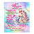 Personalized To My Niece Gifts From Aunt Uncle Blanket Unicorn Letter I Hugged This Gifts For Niece Birthday Graduation Christmas Customized Fleece Blanket | siriusteestore