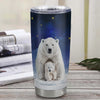 Personalized To My Niece Tumbler From Aunt Auntie Uncle Stainless Steel Cup Polar Bear Never Forget I Love You Niece Birthday Graduation Christmas Travel Mug | siriusteestore