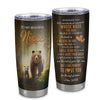 Personalized To My Niece Tumbler From Aunt Auntie Uncle Stainless Steel Cup Whenever You Feel Bear Niece Birthday Gifts Graduation Christmas Custom Travel Mug | siriusteestore