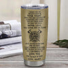 Personalized To My Niece Tumbler From Uncle Stainless Steel Cup You Will Never Lose Viking Niece Birthday Gifts Graduation Christmas Custom Travel Mug | siriusteestore