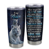 Personalized To My Niece Tumbler Gift From Aunt Uncle Auntie Stainless Steel Cup This Old Tiger Love You Niece Birthday Graduation Christmas Custom Travel Mug | siriusteestore