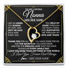 Forever Love Necklace 18K Yellow Gold Finish | 1 | Personalized To My Nonna Necklace Gifts Meaningful Gift To Nonna From Granddaughter Without You There Is No Me Mothers Day Birthday Gift Box Message Card | https://siriusteestore.
