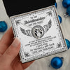 Forever Love Necklace 14K White Gold Finish | 2 | Personalized To My Shieldmaiden Necklace Viking Jewelry For Women I Love You Valhalla Gift For Wife Girlfriend Birthday Christmas Custom Gift Box Message Card | https://siriusteestore.