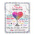 Personalized To My Sister Gifts From Brother Hugged Blanket Birthday Gifts For Sister Graduation Christmas Customized Fleece Throw Blanket | siriusteestore
