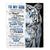 Personalized To My Son Blanket From Mom Dad Mother Father I Close My Eyes White Tiger Son Birthday Gifts Graduation Christmas Custom Fleece Throw Blanket | siriusteestore