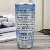 Personalized To My Son Eagle Tumbler From Mom Dad Stainless Steel Cup Never Forget That I Love You Son Gift Birthday Graduation Christmas Travel Mug | siriusteestore