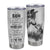 Personalized To My Son From Mom Dad Father Stainless Steel Tumbler Cup You Will Never Lose Wolf Son Birthday Graduation Christmas Travel Mug | siriusteestore