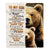 Personalized To My Son Gifts Blanket From Mom Dad Mother Father I Close My Eyes Bear Son Birthday Gifts Graduation Christmas Custom Fleece Throw Blanket | siriusteestore