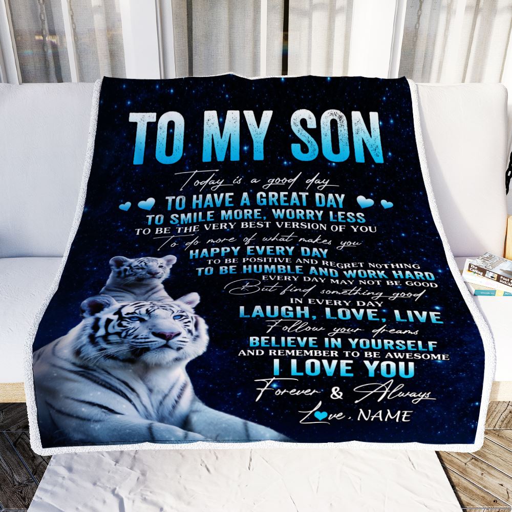 The Love Between Mother And Son Is Forever Photo Pillow, Personalized Mother  And Son Gifts, Christmas Gifts For Mom From Son - Best Personalized Gifts  For Everyone