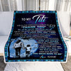 Personalized To My Titi Blanket From Nephew Thank You Day By Day Titi Birthday Mothers Day Thanksgiving Christmas Customized Bed Fleece Blanket | siriusteestore