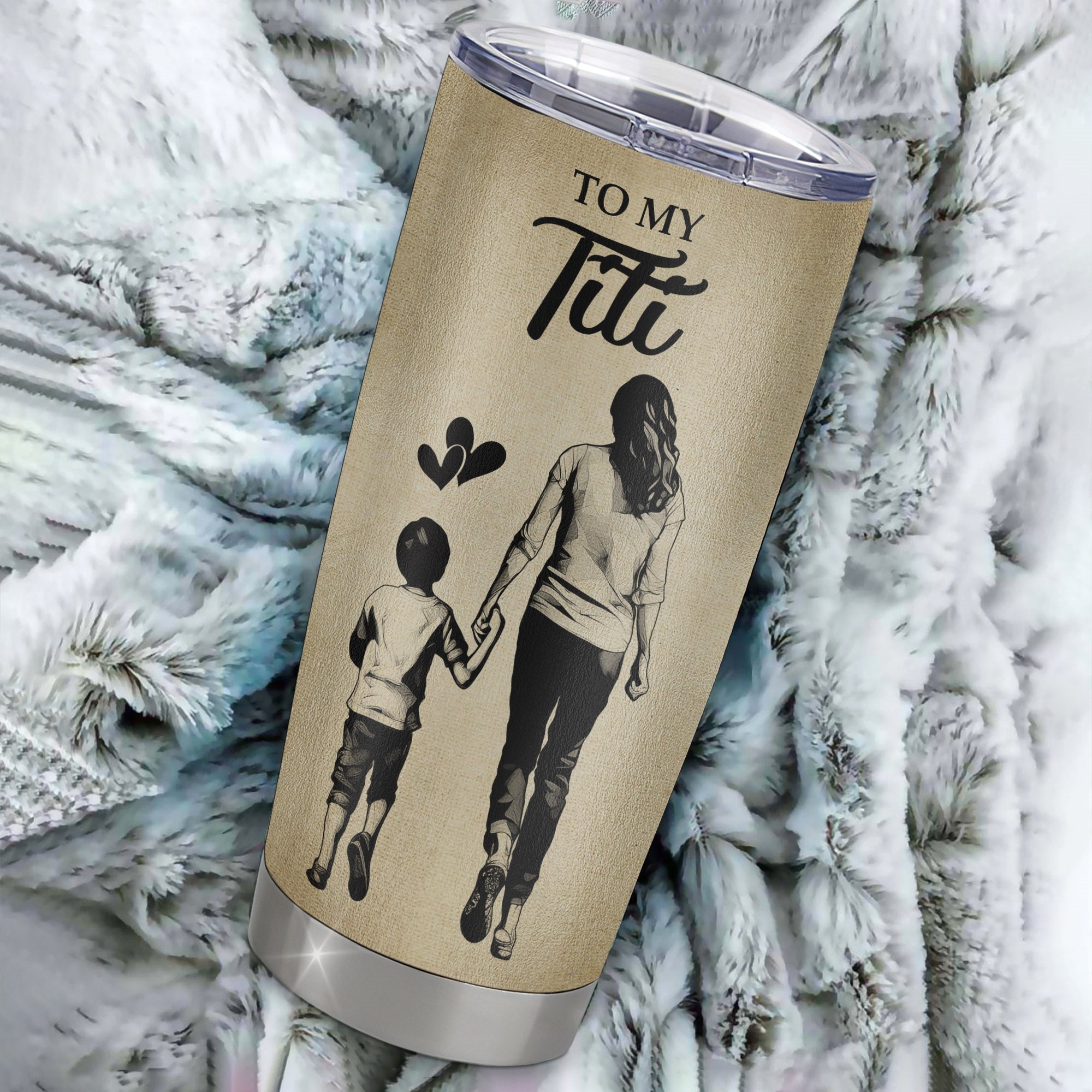 Personalized To My Titi Tumbler From Nephew Stainless Steel Cup For All The Times That I Forgot To Thank You Titi Birthday Mothers Day Christmas Travel Mug | siriusteestore