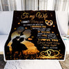 Personalized To My Wife Blanket From Husband I Didn't Marry You Romantic Wife Valentines Day Birthday Anniversary Christmas Customized Gift Fleece Blanket | siriusteestore