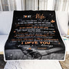 Personalized To My Wife Blanket From Husband I'd Find You Sooner Love You Longer Wife Anniversary Wedding Valentines Day Christmas Fleece Throw Blanket | siriusteestore