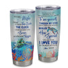 Personalized To My Wife From Husband Stainless Steel Tumbler Cup I Wish I Could Turn Back The Clock Turtle Wife Birthday Anniversary Valentines Day Christmas Travel Mug | siriusteestore