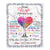 Personalized To My Wife Gifts From Husband Hugged Blanket Birthday Gifts For Wife Romantic Valentines Day Gifts For Her Christmas Customized Fleece Blanket | siriusteestore