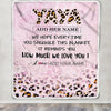 Personalized To My Yaya Gifts From Kids Grandkids Blanket Pink Leopard Happy Birthday Gifts For Yaya Mothers Day Christmas Customized Fleece Throw Blanket | siriusteestore