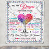 Personalized To My Yaya Gifts From Kids Grandkids Hugged Blanket Birthday Gifts For Yaya Mothers Day Thanksgiving Christmas Customized Fleece Throw Blanket | siriusteestore