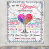 Personalized To My Yiayia Gifts From Granddaughter Hugged Blanket Birthday Gifts For Yiayia Mothers Day Thanksgiving Christmas Customized Fleece Throw Blanket | siriusteestore