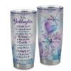 Personalized To Our Goddaughter Gifts Tumbler From Godmother Always Be Right Here Dragonfly Birthday Gifts Goddaughter Christmas Stainless Steel Insulated Custom Mug | siriusteestore