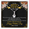Alluring Beauty Necklace | Personalized To The Best Titi In The World Necklace From Niece Nephew Thank You I Love You So Much Titi Happy Mothers Day Customized Gift Box Message Card | siriusteestore