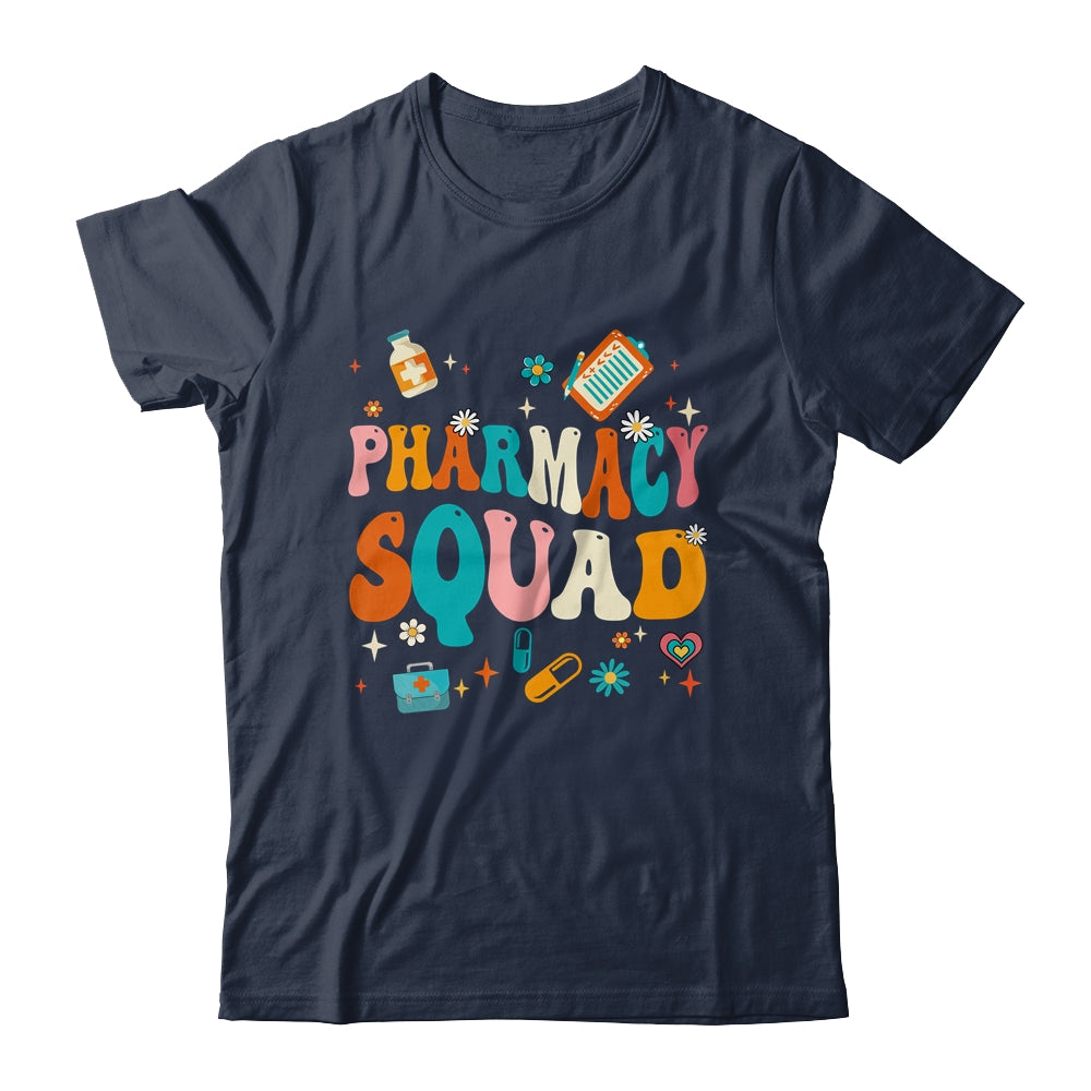 Pharmacy Squad Art For Women Pharmacist Technician Groovy Shirt & Tank Top | siriusteestore
