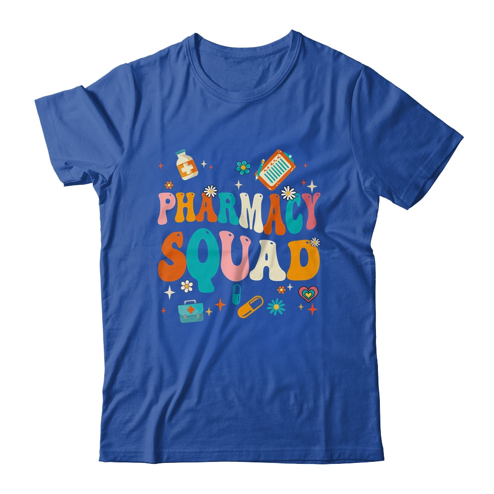 Pharmacy Squad Art For Women Pharmacist Technician Groovy Shirt & Tank Top | siriusteestore