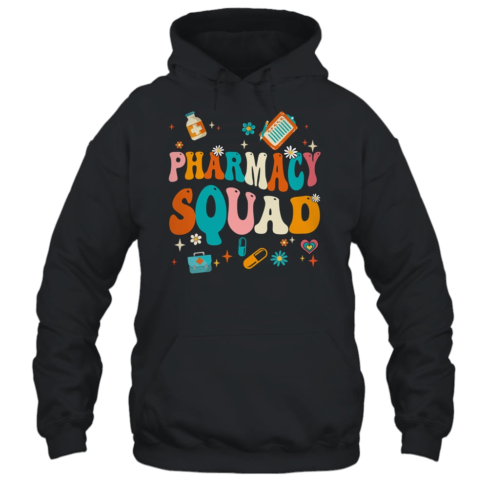 Pharmacy Squad Art For Women Pharmacist Technician Groovy Shirt & Tank Top | siriusteestore