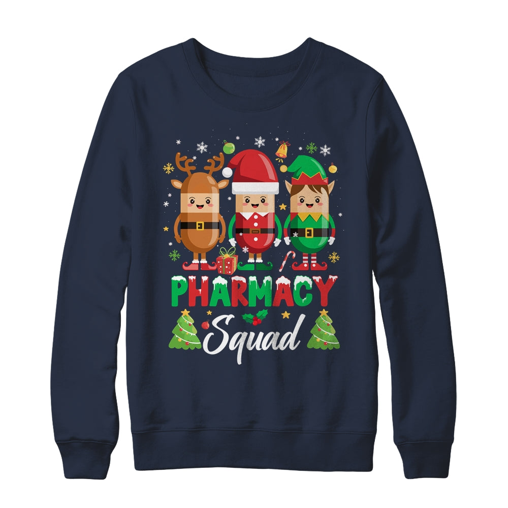 Pharmacy Squad Christmas Matching Holiday Funny Pharmacist Shirt & Sweatshirt | siriusteestore