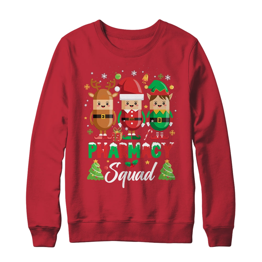 Pharmacy Squad Christmas Matching Holiday Funny Pharmacist Shirt & Sweatshirt | siriusteestore