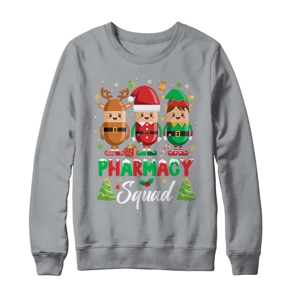 Pharmacy Squad Christmas Matching Holiday Funny Pharmacist Shirt & Sweatshirt | siriusteestore