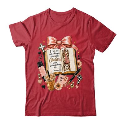 Philippians 4 13 Christian I Can Do All Things Christ Faith Shirt & Sweatshirt | siriusteestore