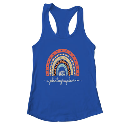 Photographer For Women Funny Rainbow Photography Lover Shirt & Tank Top | siriusteestore