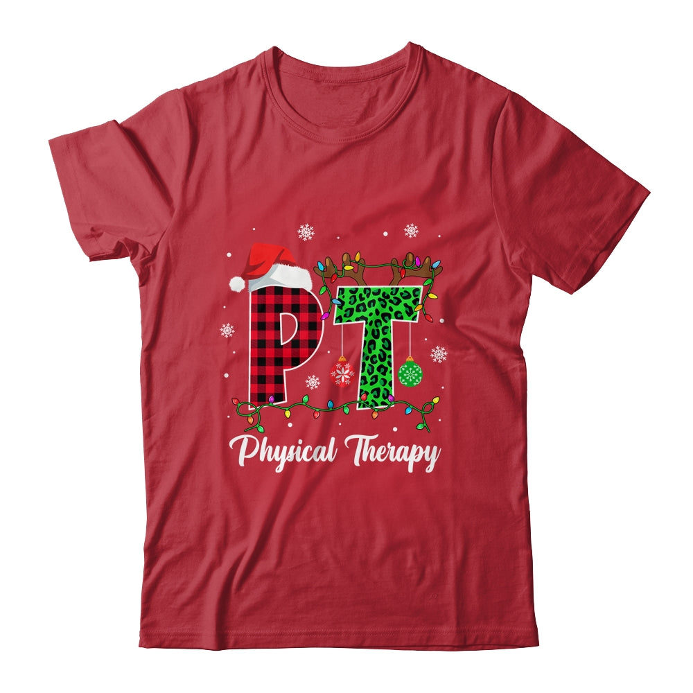 Physical Therapy Christmas Santa Hat PT Therapist Xmas Shirt & Sweatshirt | siriusteestore