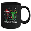 Physical Therapy Christmas Santa Hat PT Therapist Xmas Mug | siriusteestore