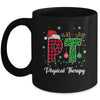 Physical Therapy Christmas Santa Hat PT Therapist Xmas Mug | siriusteestore