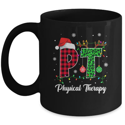Physical Therapy Christmas Santa Hat PT Therapist Xmas Mug | siriusteestore