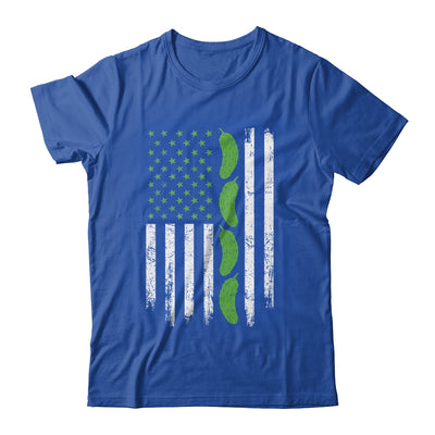 Pickle Cucumber US American Flag For Pickle Lovers Men Women Shirt & Tank Top | siriusteestore