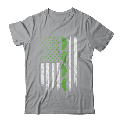 Pickle Cucumber US American Flag For Pickle Lovers Men Women Shirt & Tank Top | siriusteestore