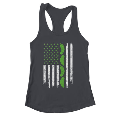 Pickle Cucumber US American Flag For Pickle Lovers Men Women Shirt & Tank Top | siriusteestore